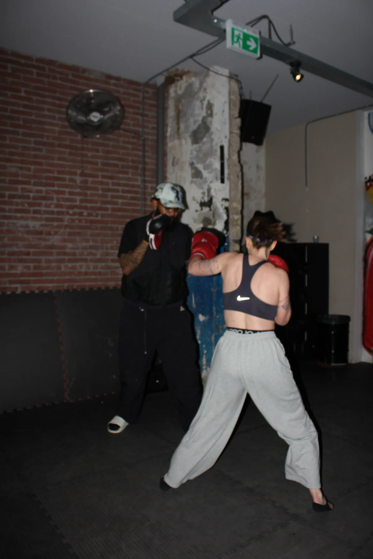 Techniektraining boksen met Fabio